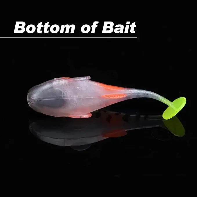 Señuelo de pesca Goture, cebo blando, plantilla con caja, 7g, 10g, 14g, Swimbait Wobblers, Lucio, sábalo para pesca, perca, pescado de agua salada - imagen 3