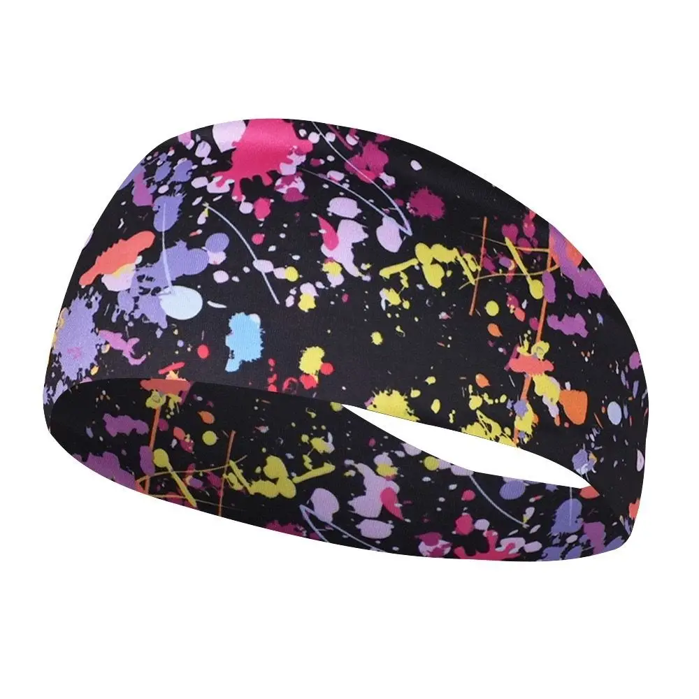 Diadema con estampado de moda para ciclismo y Yoga, banda para el sudor deportiva para hombres, bandas para el pelo de Yoga, bandas para el sudor para la cabeza, accesorio de seguridad deportiva - imagen 4