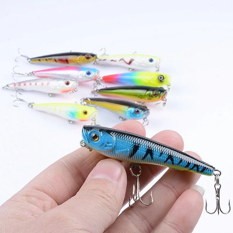 Cebo biónico para carretera, sistema de superficie de 7CM/6,7G, lápiz para lubina, perca dura, enderezar la boca - imagen 4