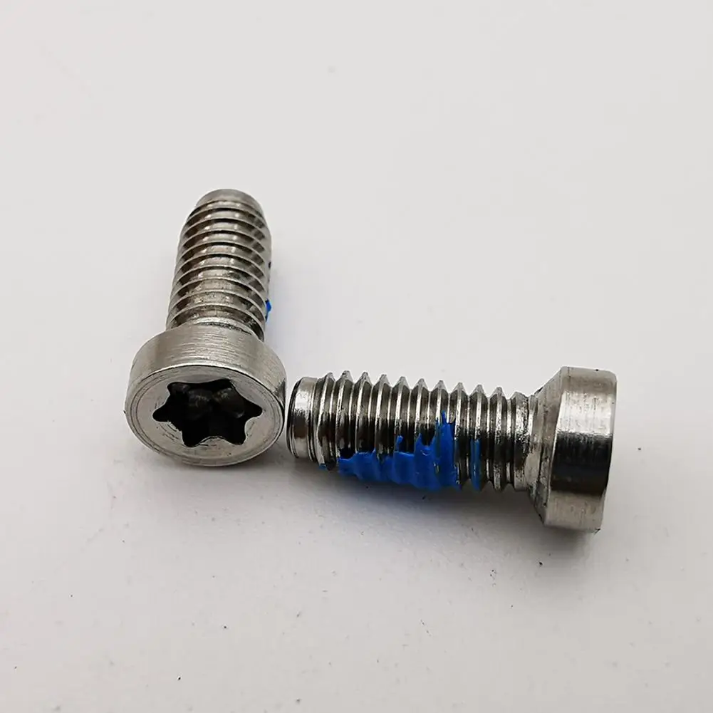 8 Uds pernos de plato de piedra tornillos de disco de freno de bicicleta de montaña de acero inoxidable pernos de manivela para pernos de plato impermeables Sram perno de manivela - imagen 5