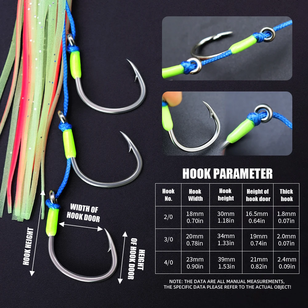 ZYZ-cebo tipo lápiz para pesca en el mar, JIG 100g, 150g, 200g con anzuelo luminoso de cuerda de calamar, señuelo de pesca de aguas profundas, aparejos Fakebait, 1 ud. - imagen 2