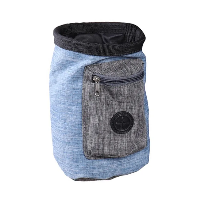 Bolsa de polvo de escalada al aire libre, kit de entrenamiento de mascotas, bolsa de cintura de espeleología, paquete de tiza, bolsa de polvo de magnesio de poliéster impermeable - imagen 3