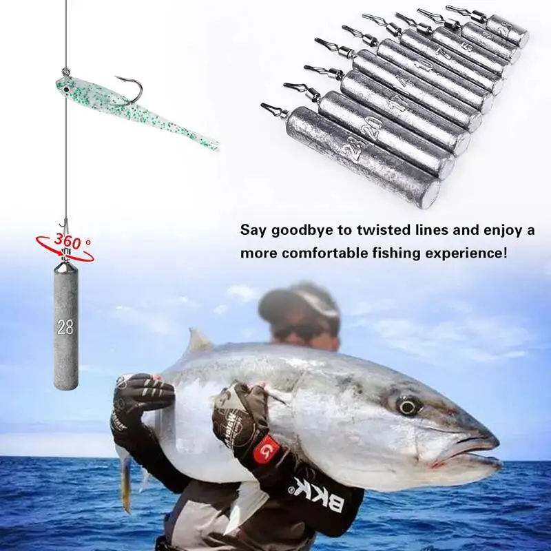 Vislood 3,5g 5g 7g 10g 14g 17g 20g 28g Vislood Waterdruppelgewichten Visuitrusting Accessoires Gereedschap - imagen 5