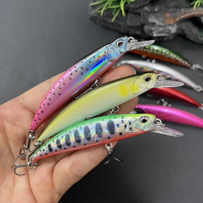 Ryuki Jerkbait 80S señuelo trucha para arroyo - imagen 5