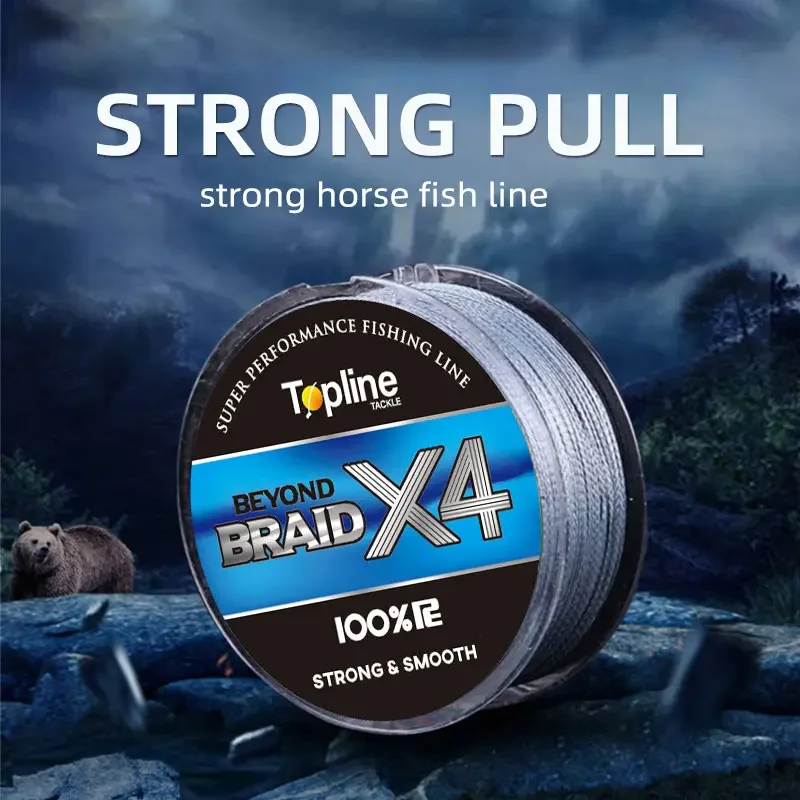 Nuevo Línea de pesca tejida de 8 hebras 4X 500M línea de pesca de PE multifuncional cuerda resistente al desgaste para pesca de carpa - imagen 3