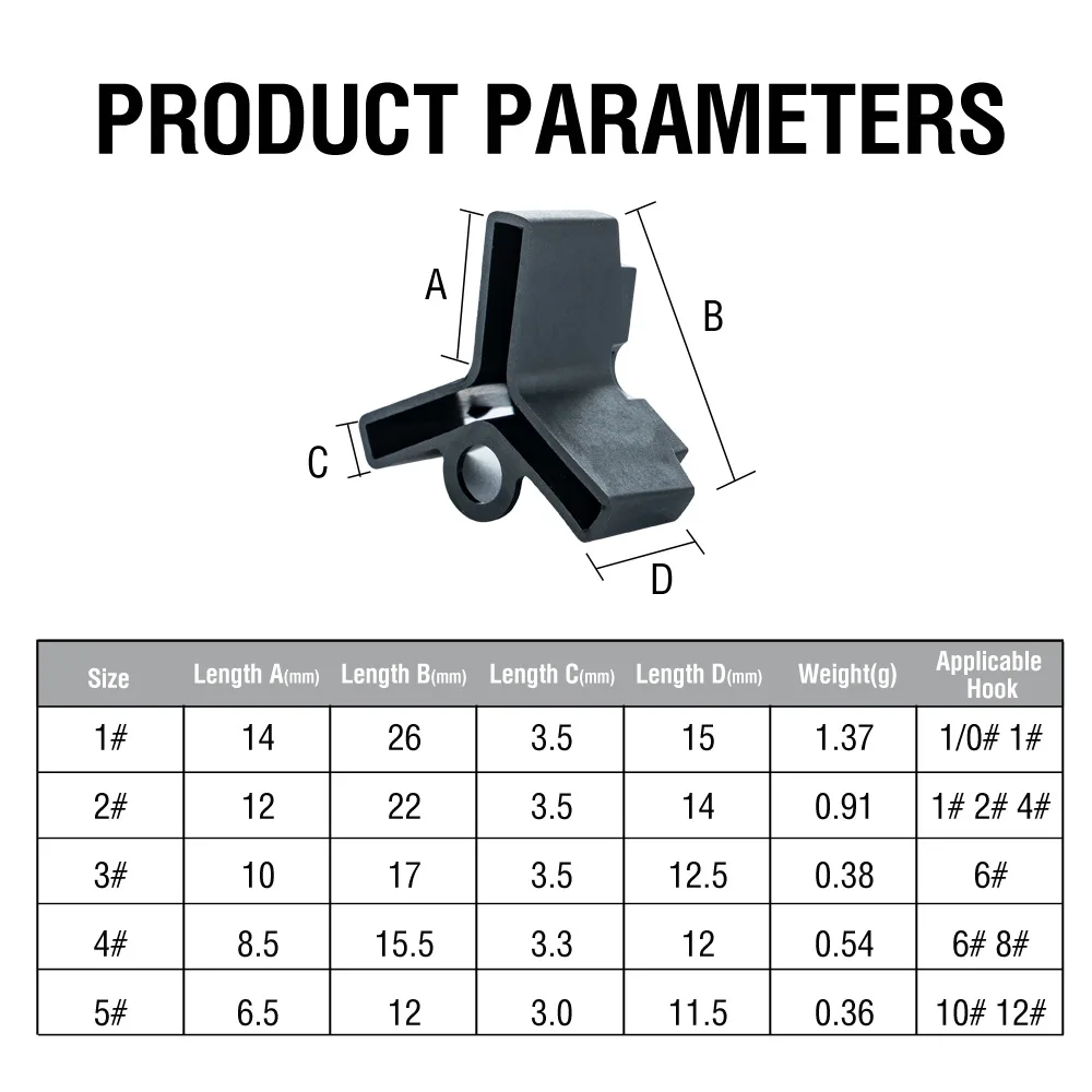 50 uds/100 Uds anzuelos triples de plástico cubierta protectora anzuelo blanco/amarillo cubierta protectora antiarañazos accesorios de pesca de carpa - imagen 4