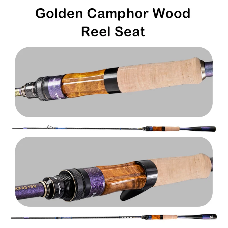 PURELURE ZANA-caña de pescar suave de alto carbono, accesorio Universal de fundición larga, giratoria, de acción rápida, anillo de lubina Fuji Alconite - imagen 4