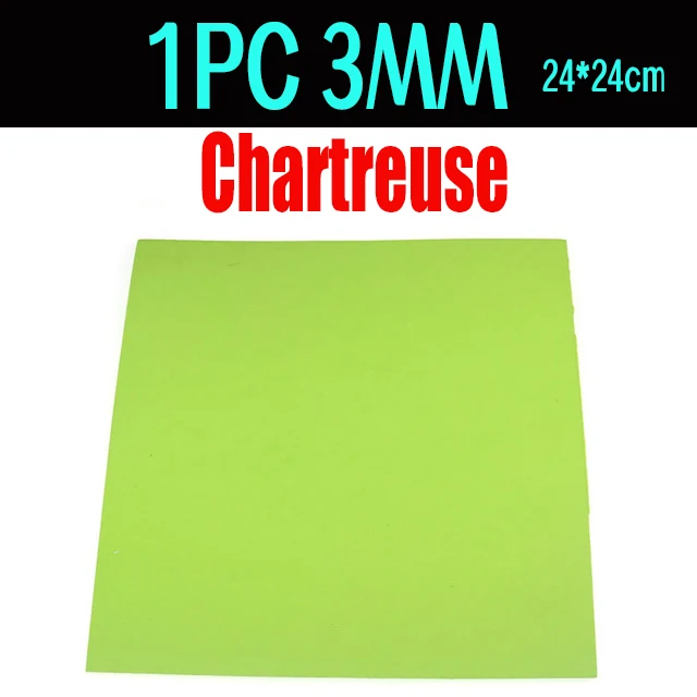 3mm 1pc chartreuse