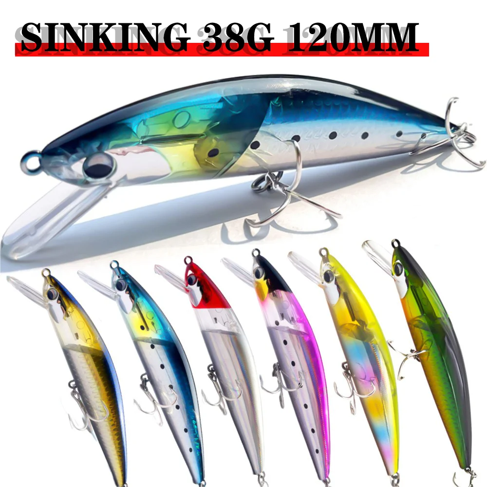 Jerkbait hundido con hoja Flash – Curricán agua salada y dulce - imagen 2