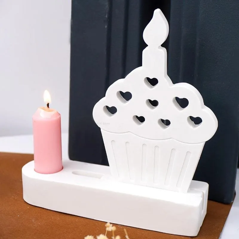 Molde de silicona corazón para hacer velas té y manualidades - imagen 4