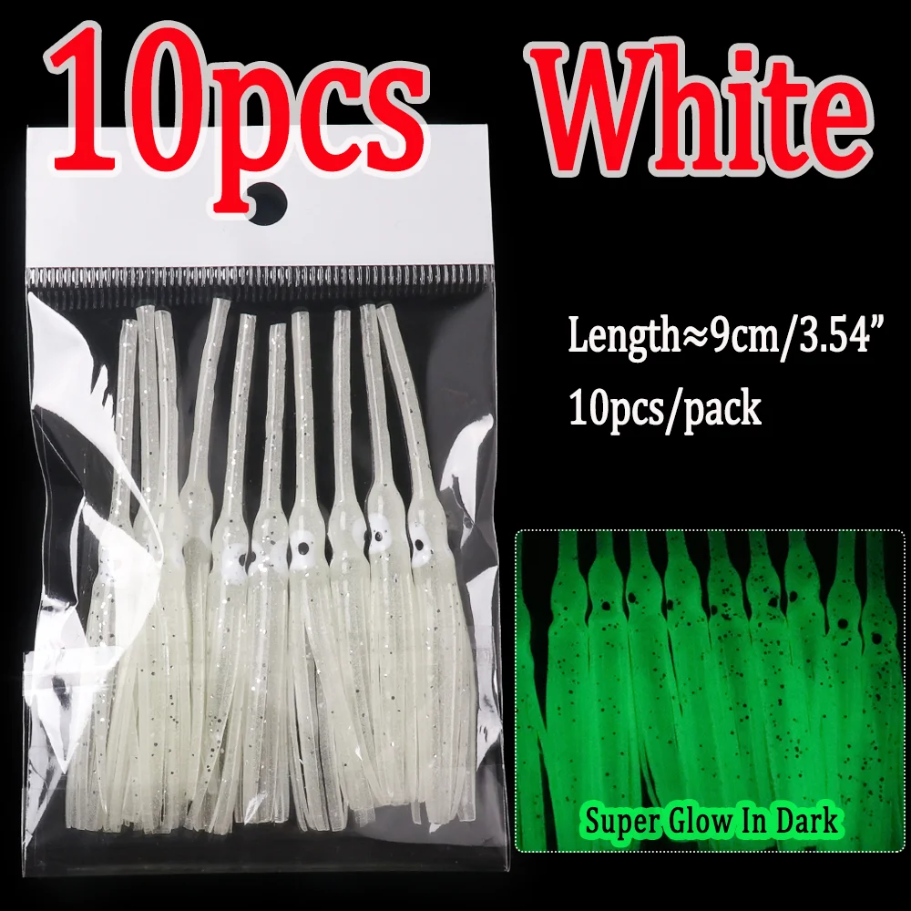 10pcs White