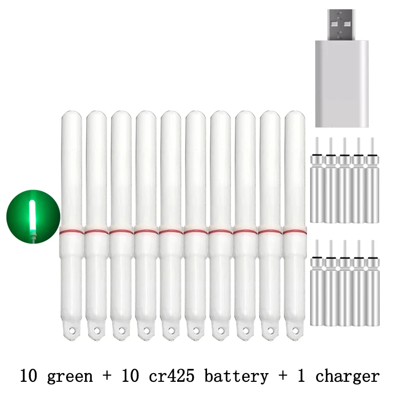 10 green 10 battery