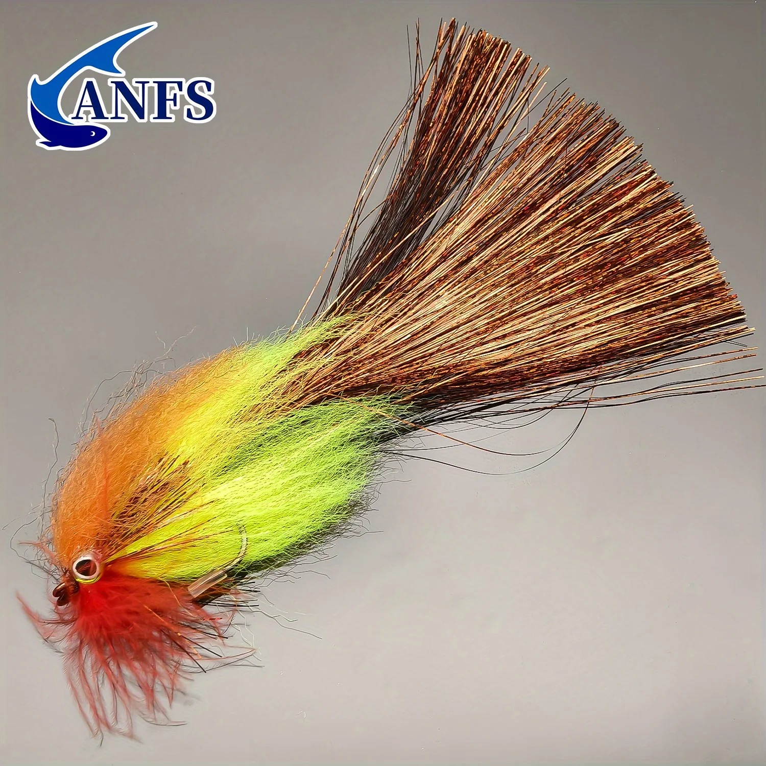 ANFS Moscas de pesca para lubina, lucio, muskie y trucha - imagen 4