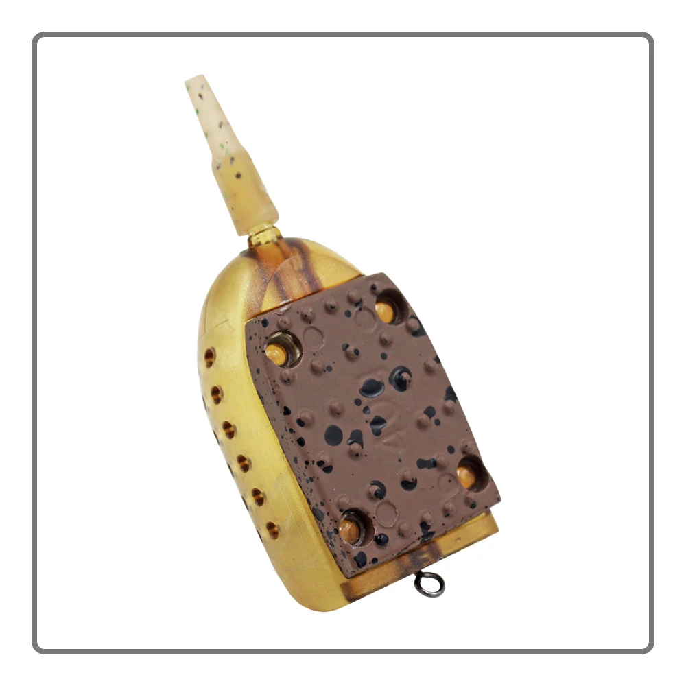 Cebo flotante de fondo inverso para pesca de carpa, jaula de estilo europeo, alimentador, accesorios de pesca, herramienta de nido - imagen 4