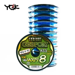 YGK ODDPORT WXP1 Sedal trenzado X8 – Multifilamento PE superfuerte