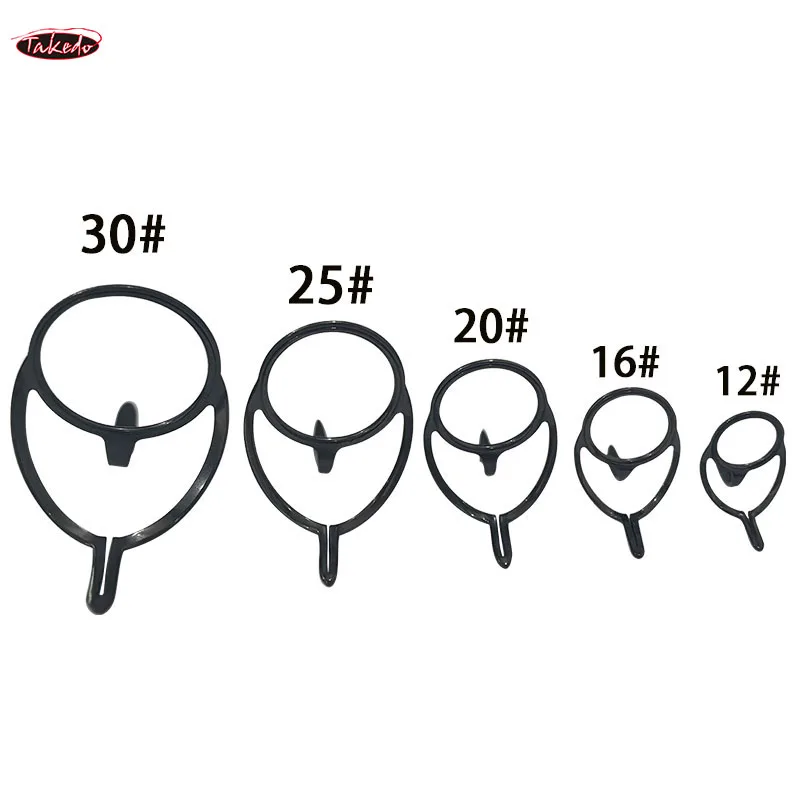 TAKEDO TN54 BTBDG-1 guías de anillo de acero inoxidable de alta calidad para pesca en caña en el río TBG guías de caña de pescar de mar anillo - imagen 2