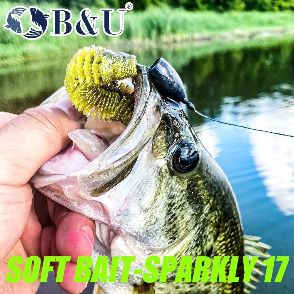 B&U Senko 8,9 cm – Vinilo para drop shot, lubina y perca - imagen 3