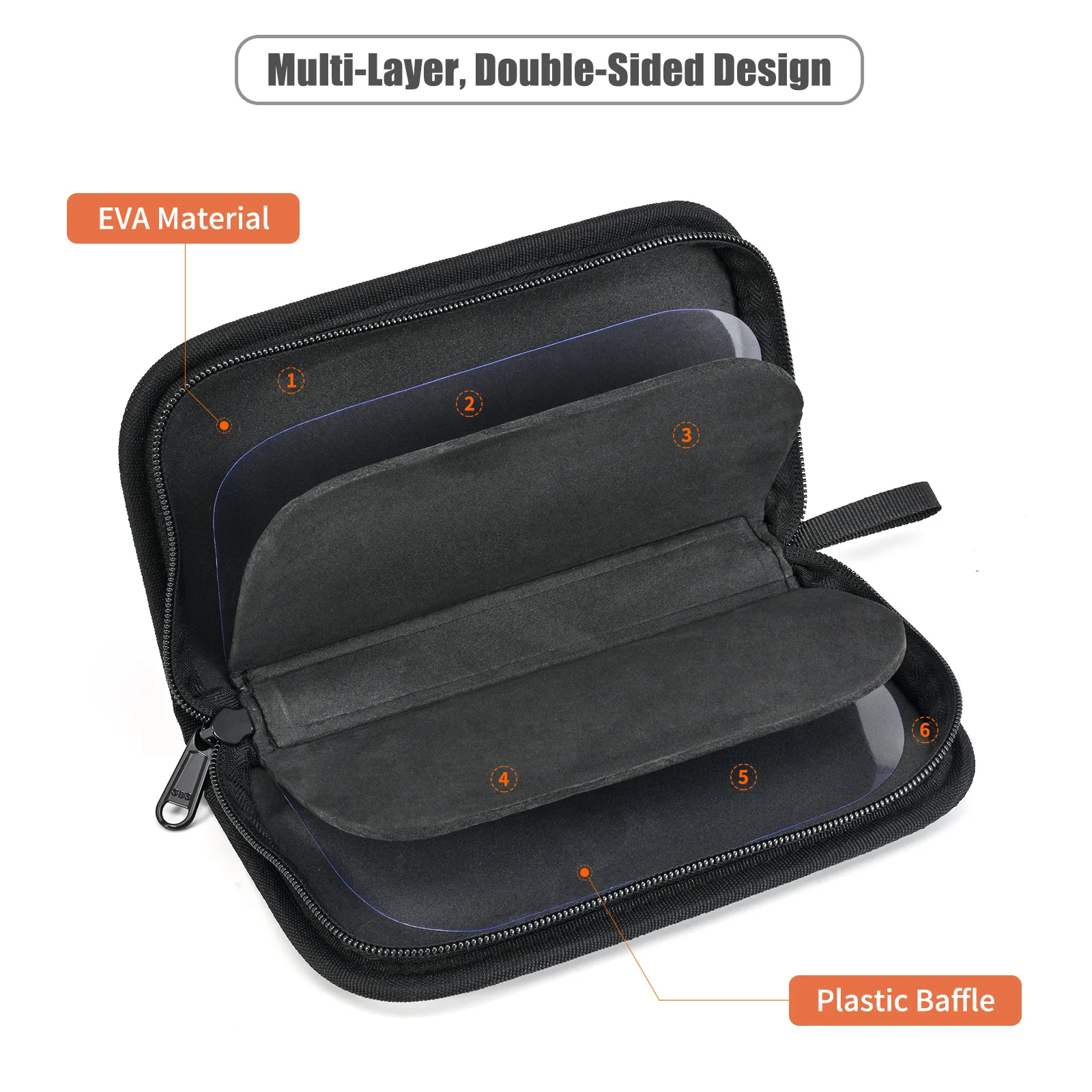 Bolsa De señuelo De lentejuelas multiusos Alicate Pesca cuchara Spinner cebo bolsas De Pesca bolsa De Peche gancho accesorios bolsas De almacenamiento - imagen 3