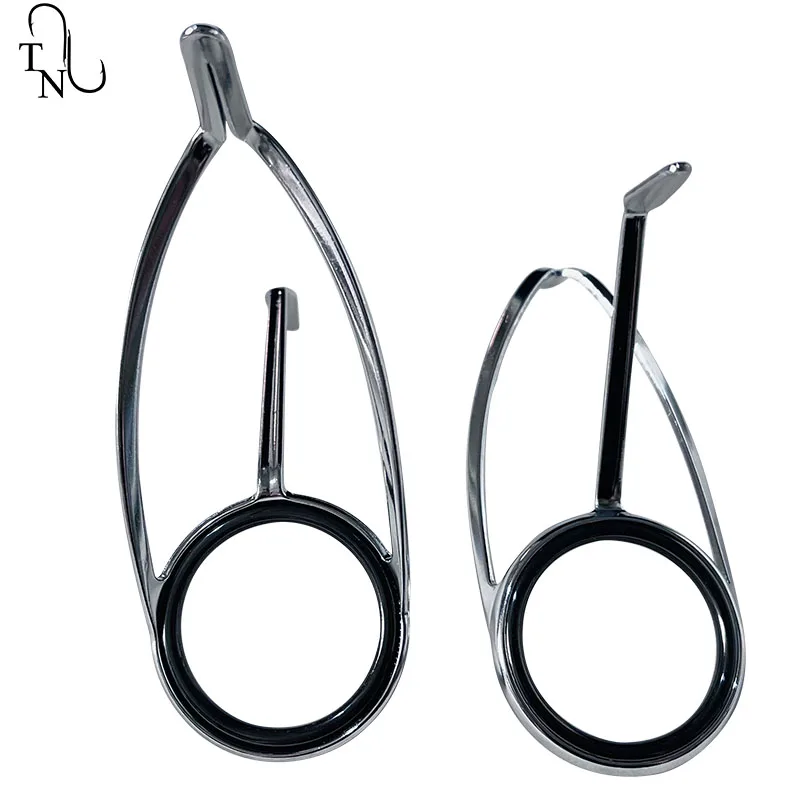TN71 KWLSG Guía para caña de pescar Guías KW Anillo SIC 6 - 50 #   Componentes de caña Reparación de acero inoxidable Accesorios de caña de pescar DIY - imagen 4