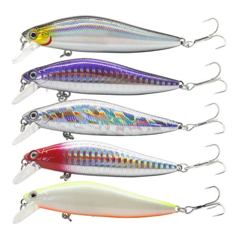 Cebo duro Mino sumergido, perca Mino, agua de mar poco profunda, pez de plástico, imprescindible para un hombre resistente - imagen 3