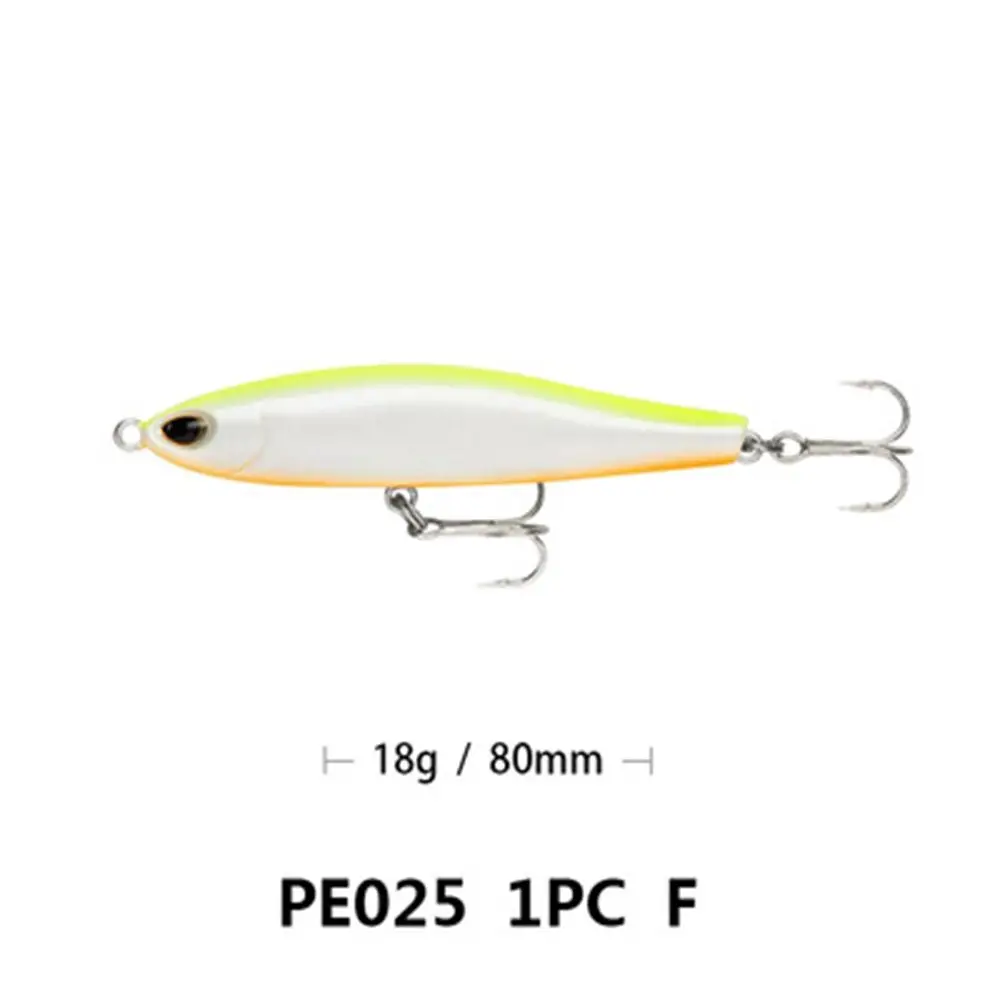Señuelos crankbaits lápiz hundido para pececillos pesca invierno - imagen 3
