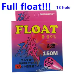 Línea de pesca de roca flotante japonesa de 13 agujeros de 150M, sedal de pesca de mar resistente al desgaste, equipo de pesca para pargo