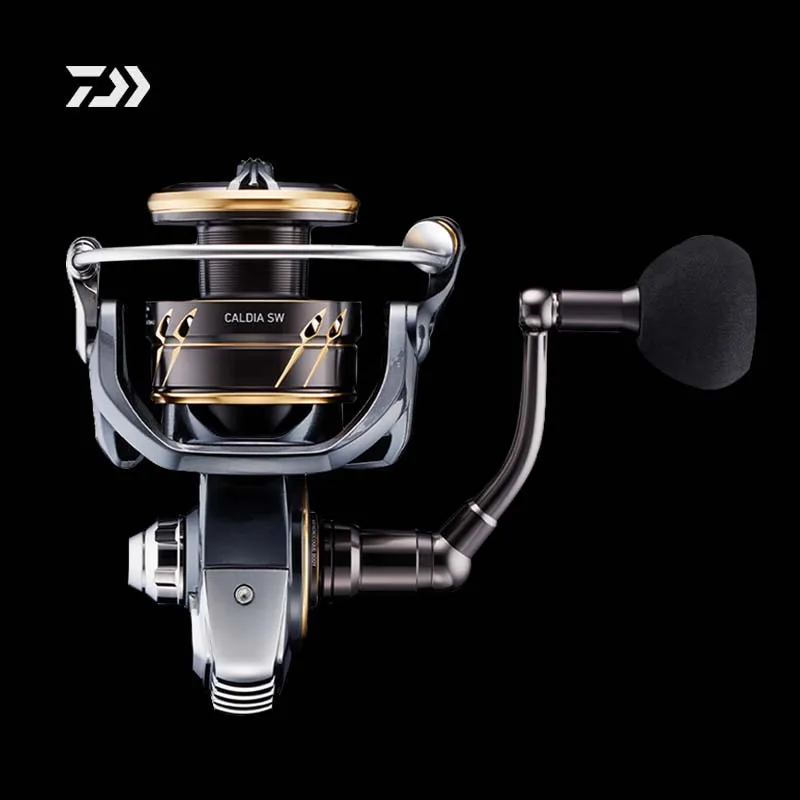Carrete de pesca giratorio de agua salada Original DAIWA CALDIA SW 4000-CXH 5000 6000 8000-H 10000-H 14000-H 18000 rueda de pesca - imagen 3