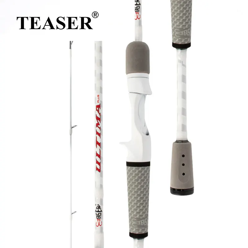 Varilla de pesca de cola de pelo de 1,98/2,13 m, 2 secciones, caña de pesca con caña Tenya de agua salada de alta emisión de carbono - imagen 2