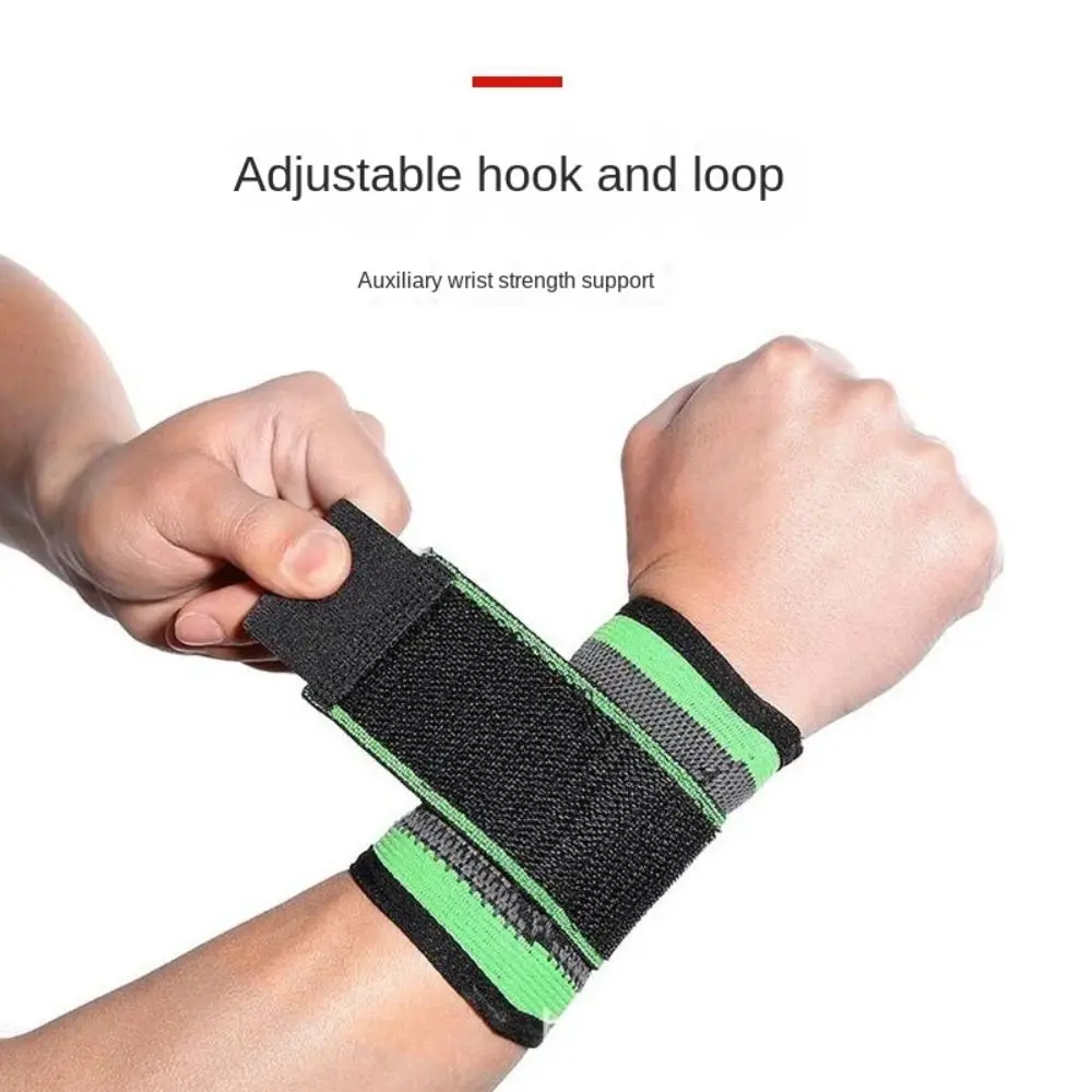 Muñequera de compresión deportiva, pulsera de soporte ajustable fina y transpirable para baloncesto y bádminton, 1 ud.