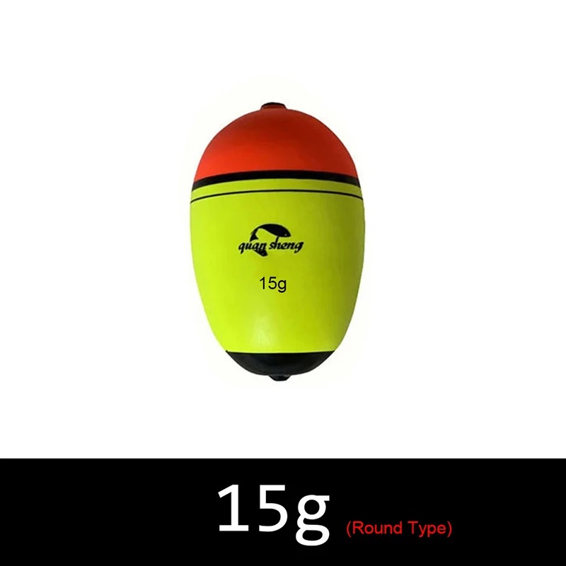 Flotador de pesca de alta calidad, Material elástico EVA, 10g/20g/30g/40g/60g80g/100g, flotador de peces de mar, aparejos de pesca - imagen 5