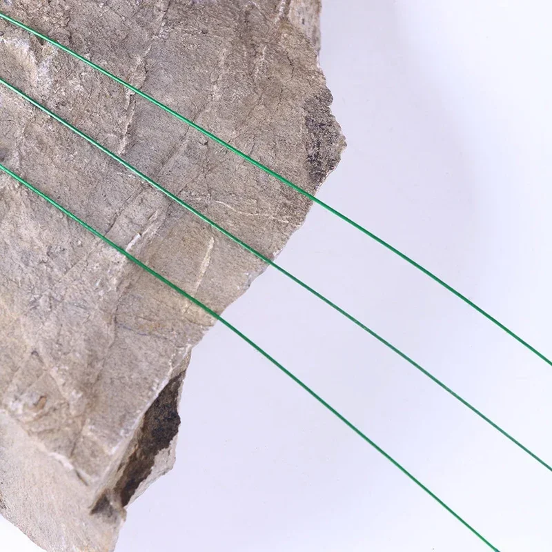 Línea de pesca de acero antimordida de fuerza de tracción súper fuerte líder de alambre de acero con broches giratorios alambre de plomo de pesca 20 piezas - imagen 3