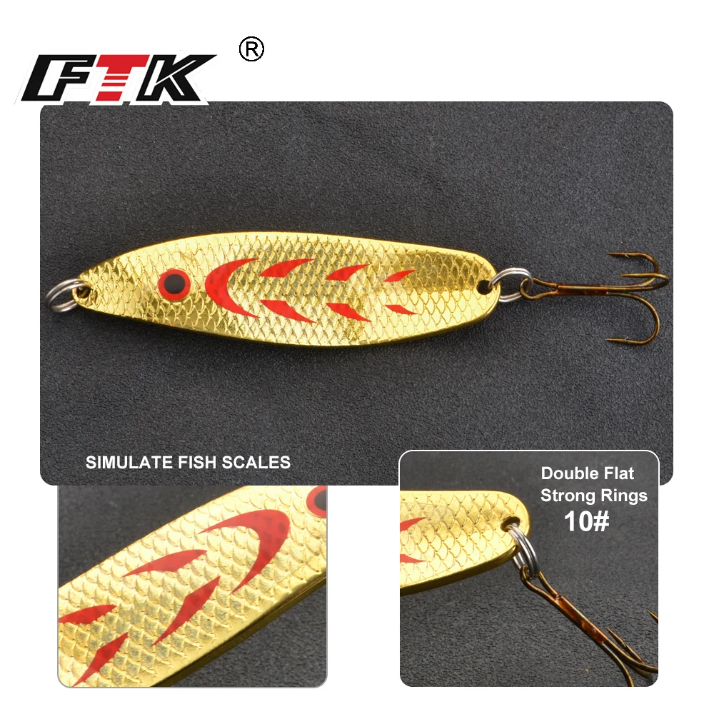 FTK Jig cebos de carpa fundición larga 18/27g - imagen 4