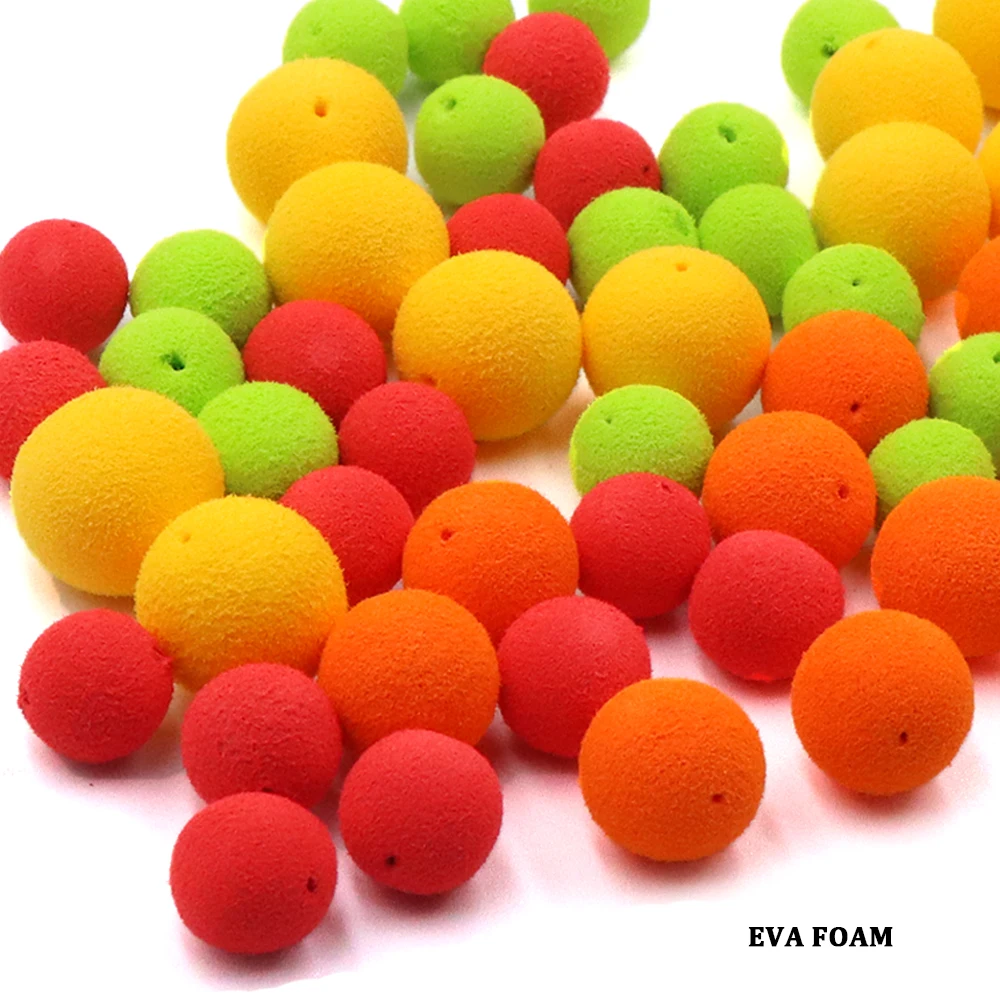 Boilie flotante de espuma EVA para carpa con aparejo de pelo y método feeder - imagen 4
