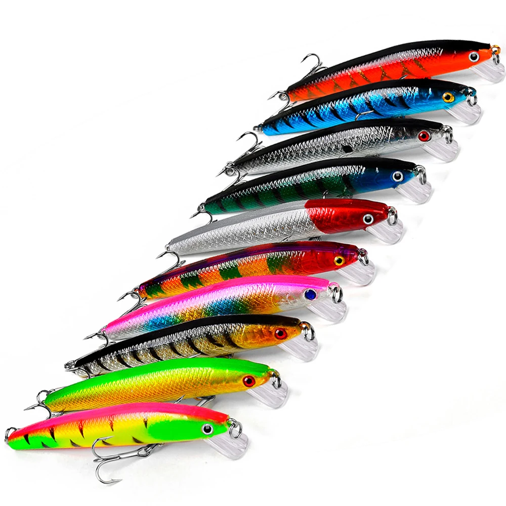 Señuelo de pesca de alta resistencia, cebo duro para carpa, perca, depredador, aparejos de pesca, cuerpo de pez realista, bolas internas, fundición larga - imagen 2