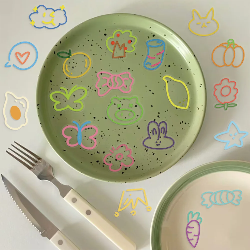 50 Uds. De pegatinas de grafiti de dibujos animados de dopamina para mascotas, teléfono, guitarra, portátil, maleta, tazas de agua, pegatina impermeable, juguetes para niños - imagen 4