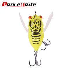 Señuelo Wobbler Cigarra alas blandas eficaz para pesca lubina lucio