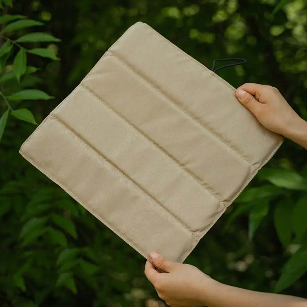 Estera de Picnic de tela Oxford duradera, estera de Camping plegable portátil, cojín de asiento impermeable a prueba de humedad, salidas de primavera - imagen 3