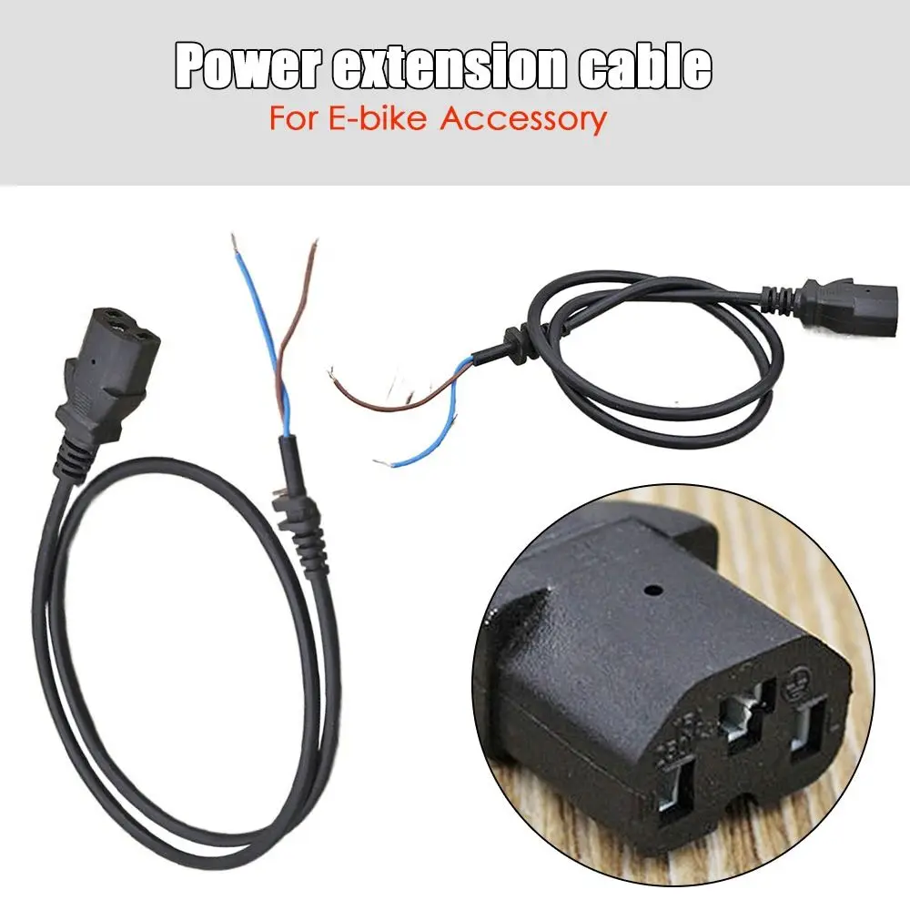 Cable extensor motor bici eléctrica – Conector carga para exterior - imagen 3