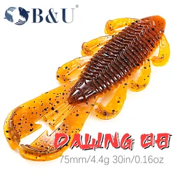 B & U Filet Craw Bait – Señuelo blando para perca