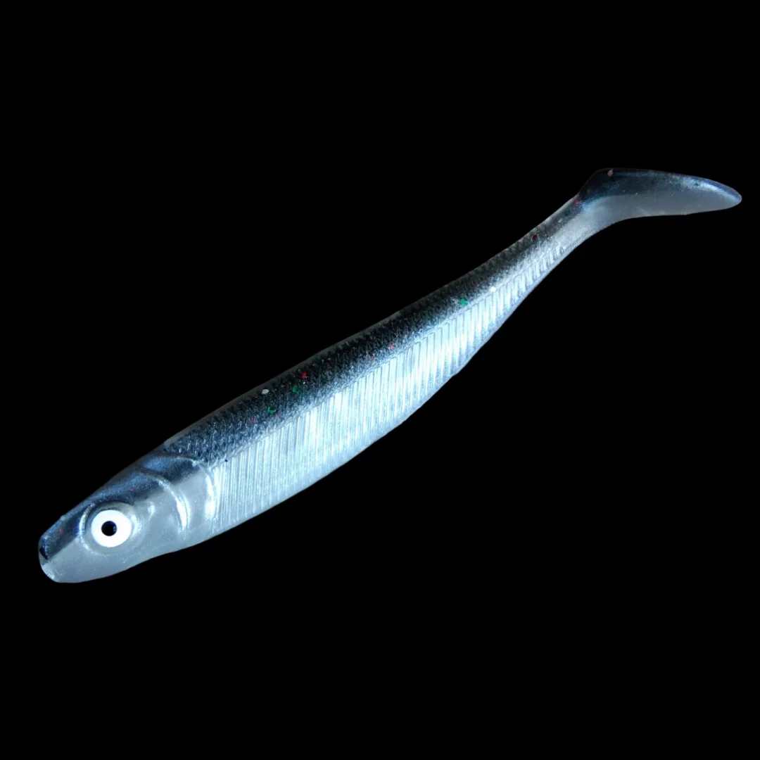 Swolfy-señuelos de pesca de 30 piezas, 6,5 cm, 2g, sábalo, t-tail, Pike Zander, ojos 3d, señuelos blandos, cebos artificiales para lubina, aparejos de pesca de mar - imagen 5