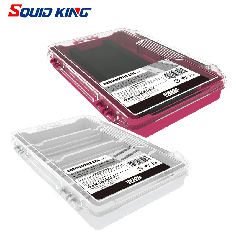 Caja de aparejos de pesca, contenedor de señuelos, caja de herramientas de pescador, organizador de almacenamiento de gancho para accesorios de pesca, artículo de carpa - imagen 4