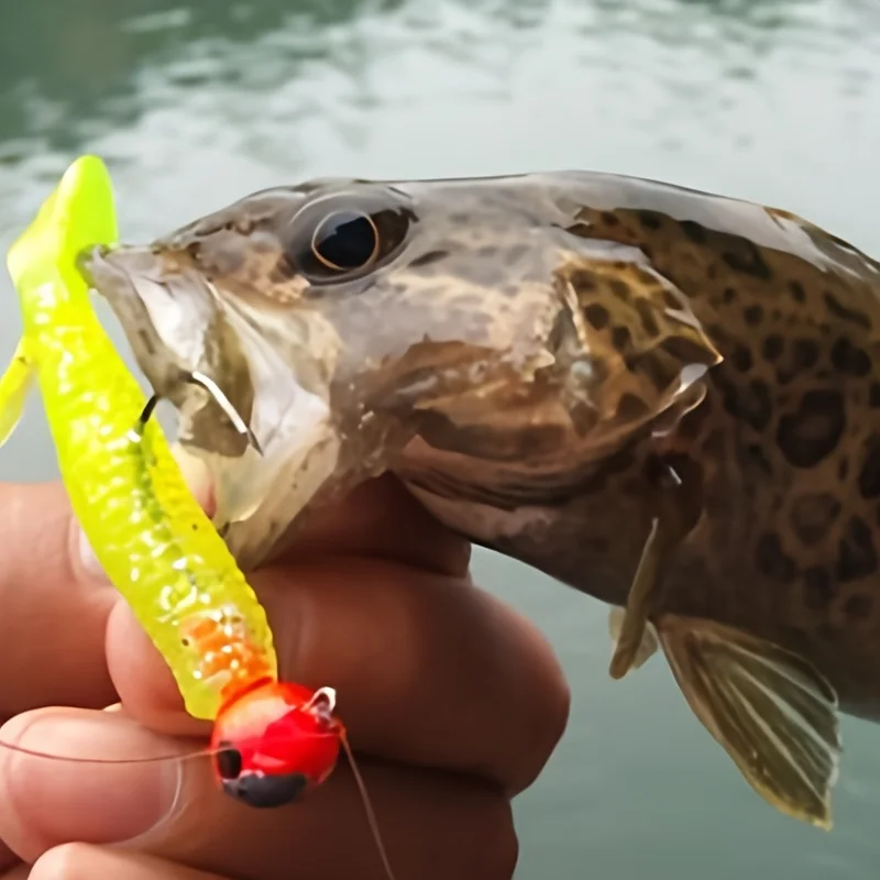 Jigging Wobblers 5cm – Vinilo para lubina y trucha - imagen 4