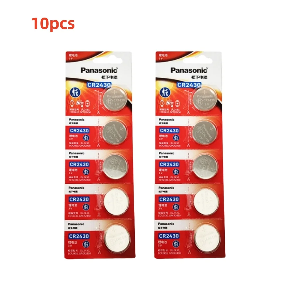 Panasonic CR2430 pila de botón 3V litio para pesca - imagen 3