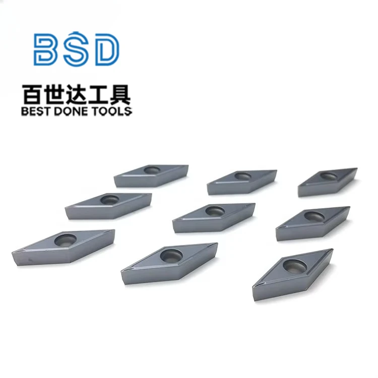 VBMT160404-F2 Insertos de torno CNC de grado PMK, herramientas de corte de torneado de carburo sólido: directo del fabricante - imagen 3