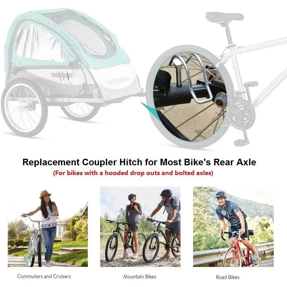 InStep Schwinn adaptador enganche remolque bicicleta con hebilla - imagen 5
