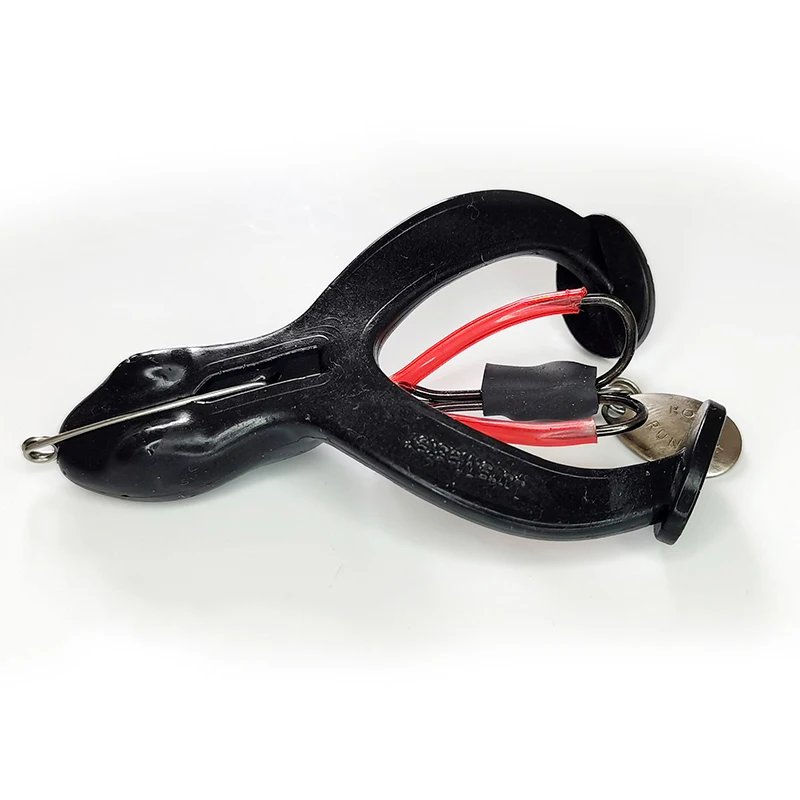 Señuelo de pesca de 7CM, 8CM, 9CM, gancho de rana trueno, cebo Artificial suave con cuchara, suministros de pesca, accesorios de equipo de pesca XA84D - imagen 3