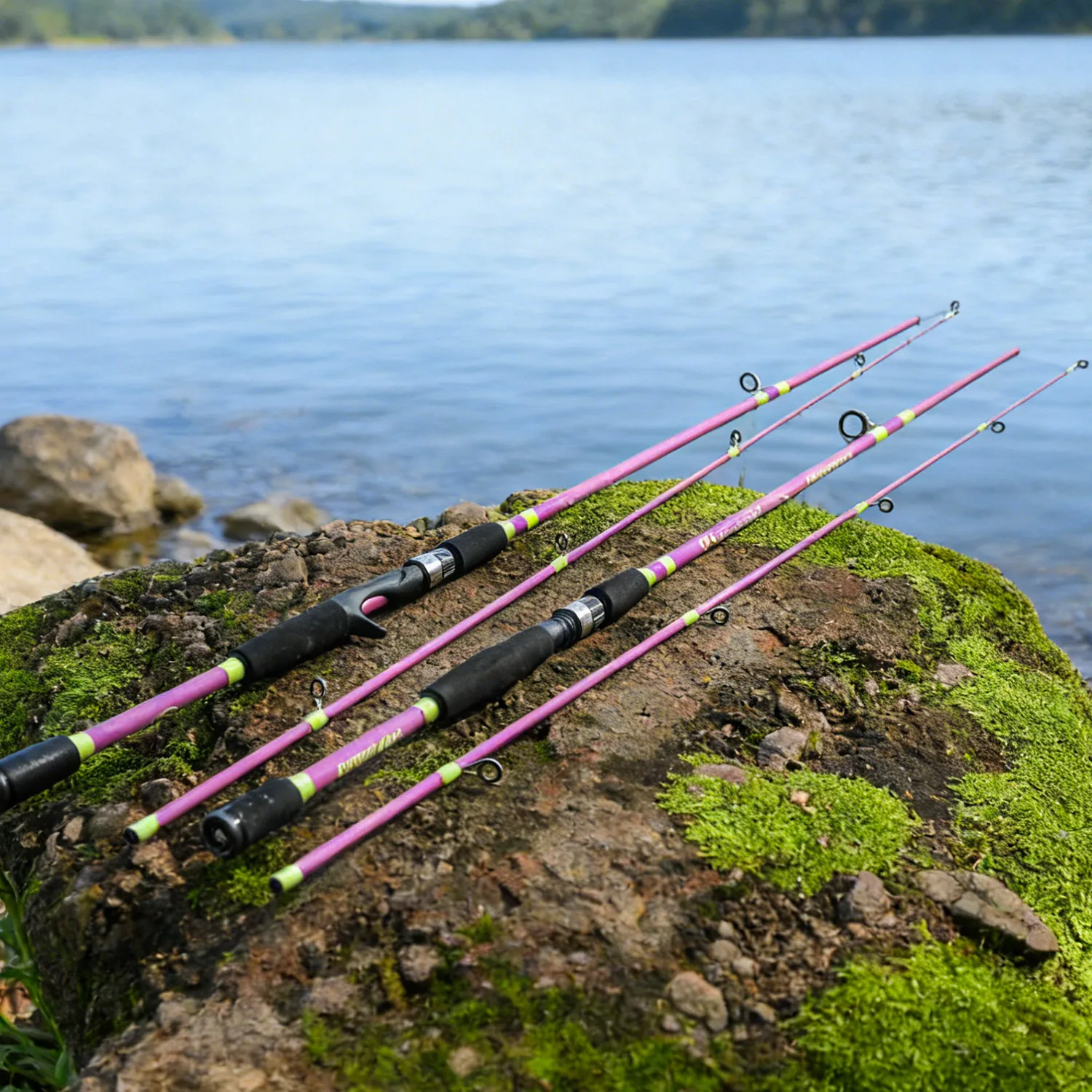 Caña Sougayilang ultrasensible – Mango EVA para pesca de lubina y trucha - imagen 2