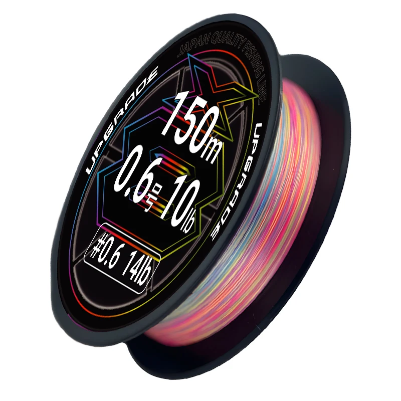 Línea de Pesca Trenzada JAPAN YGK UPGRADE G Soul PE X8 de 150m/200m, Línea de PE de Alta Resistencia para Carpa y Lubina, Carrete de Pesca, Nuevo Hilo de Pesca