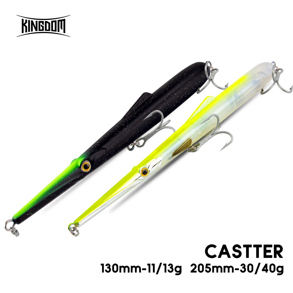 Kingdom Wobbler Flotante Hundible – Señuelo Lubina Agua Salada - imagen 3