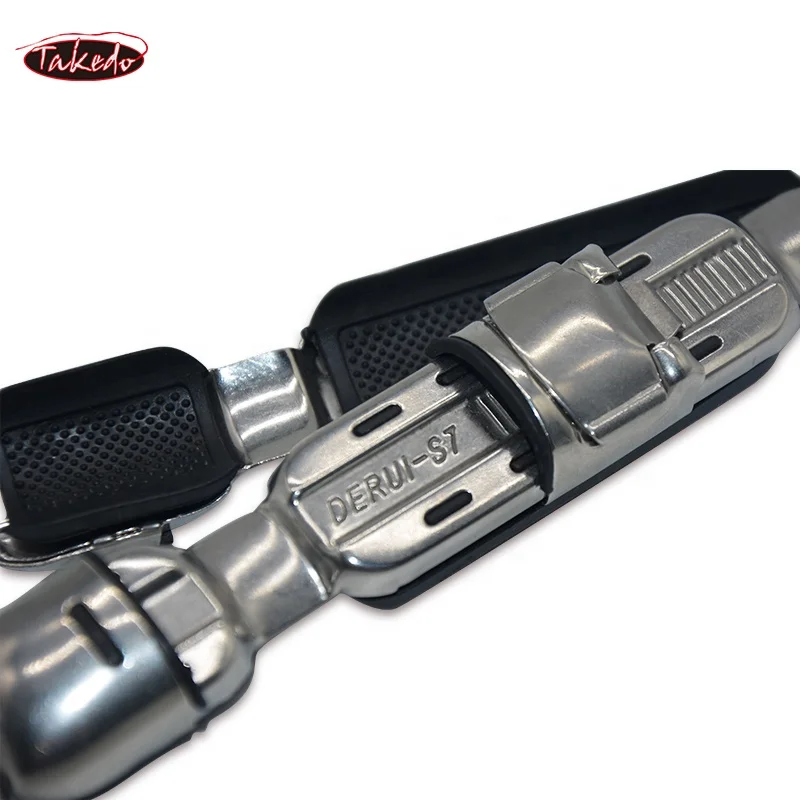 TAKEDO 2 uds Derui S7 acero inoxidable 13,5 CM 31G asientos de carrete giratorio DIY reparación telescópica caña de pescar en roca caña alimentadora de carpa con mosca - imagen 2